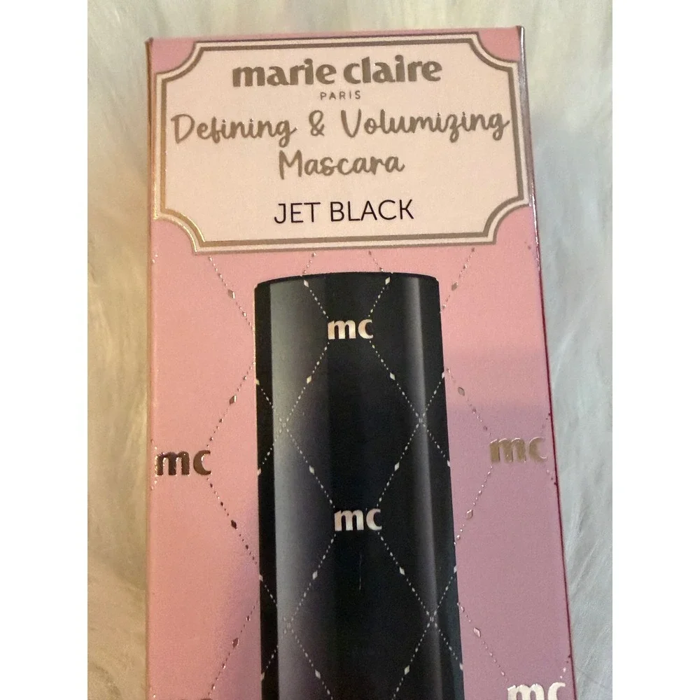 Marie Claire Paris Defining & Volumizing Mascara Jet Black 8ml Argan Oil Infused